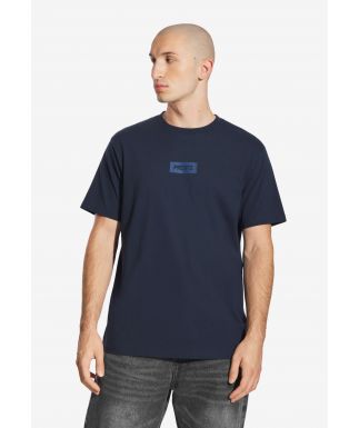 T-shirt Box Logo Navy