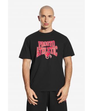 Chicago t-shirt męski bawełniany czarny