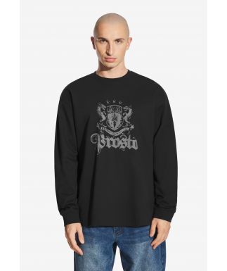 Longsleeve Crest Black