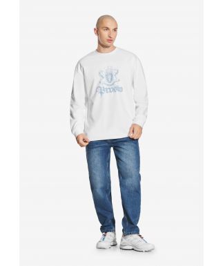 Longsleeve Crest White