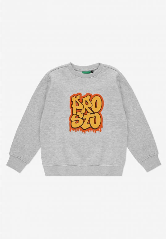 Hip-Hop bluza dziecięca szara