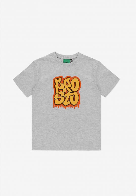 Hip-Hop t-shirt dziecięcy szary