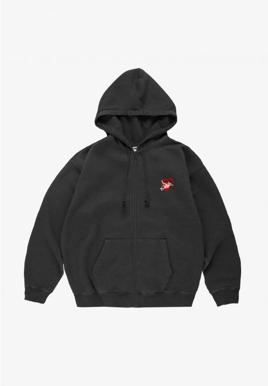 Damage Target bluza z kapturem męska grafitowa