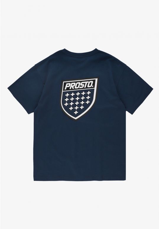 Shield Big t-shirt bawełniany granatowy