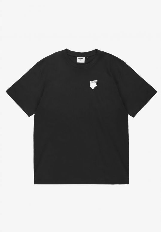 Shield Splash t-shirt bawełniany czarny
