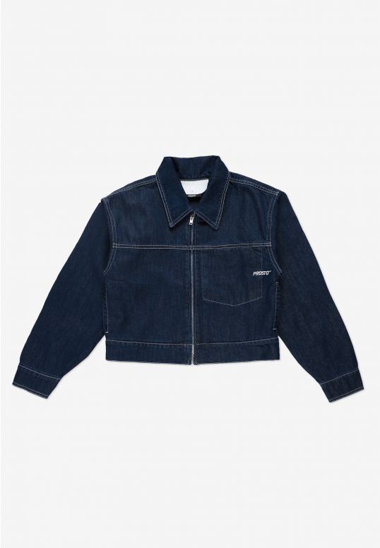 Jacket Work kurtka jeansowa damska granatowa