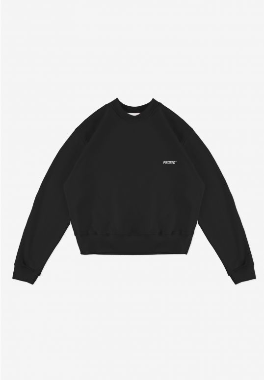 Bomb bluza bez kaptura damska czarna