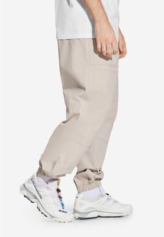 Jeans Jogger Baggy Slate Beige