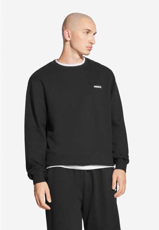 Crewneck Subtle Logo Black