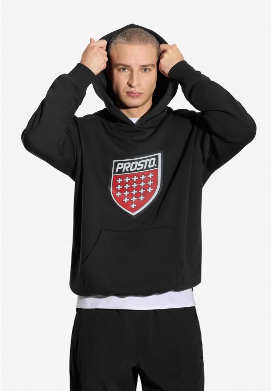 Infine bluza z kapturem czarna