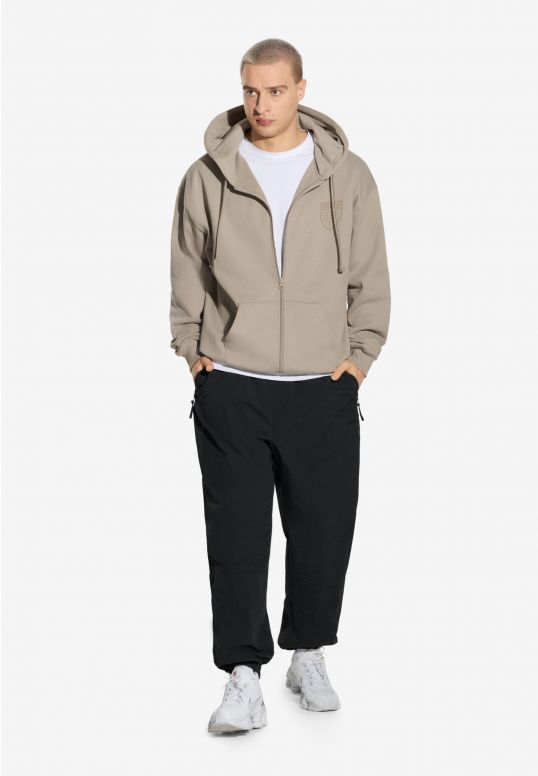 Shield bluza z kapturem beżowa