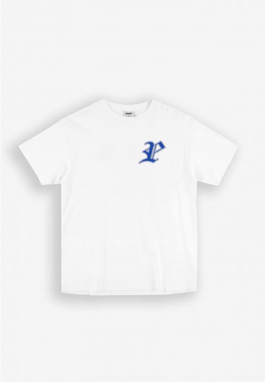 T-shirt Gothic P White