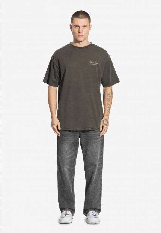 Athletic t-shirt męski brązowy