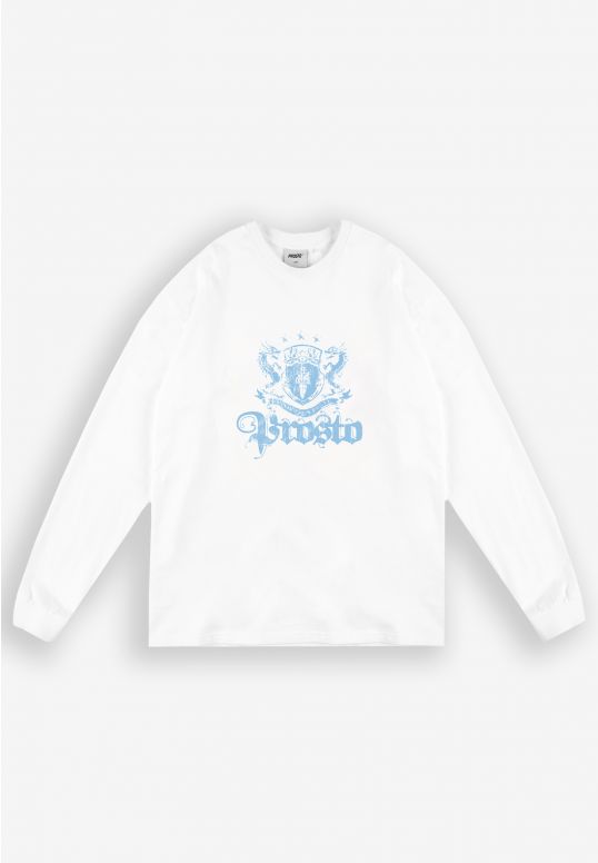 Longsleeve Crest White