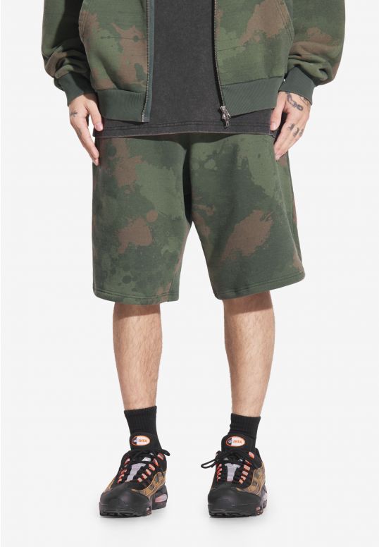 Camo szorty bawełniane moro