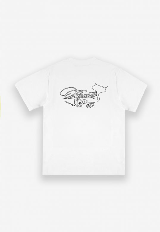 T-shirt niepowazna.art White