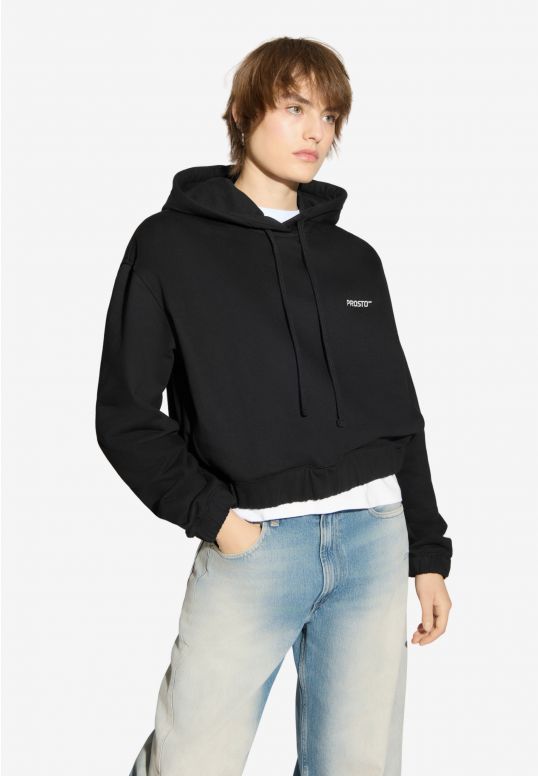 Bomb bluza z kapturem damska czarna